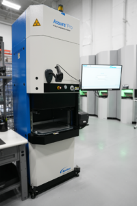 Nordson Assure Pro X-ray component counter for automated parts reel counting at Microboard