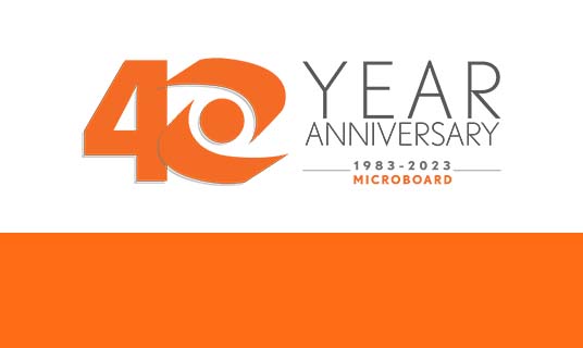 Microboard Celebrates 40 Years in Business