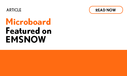 Microboard Featured on EMSNOW